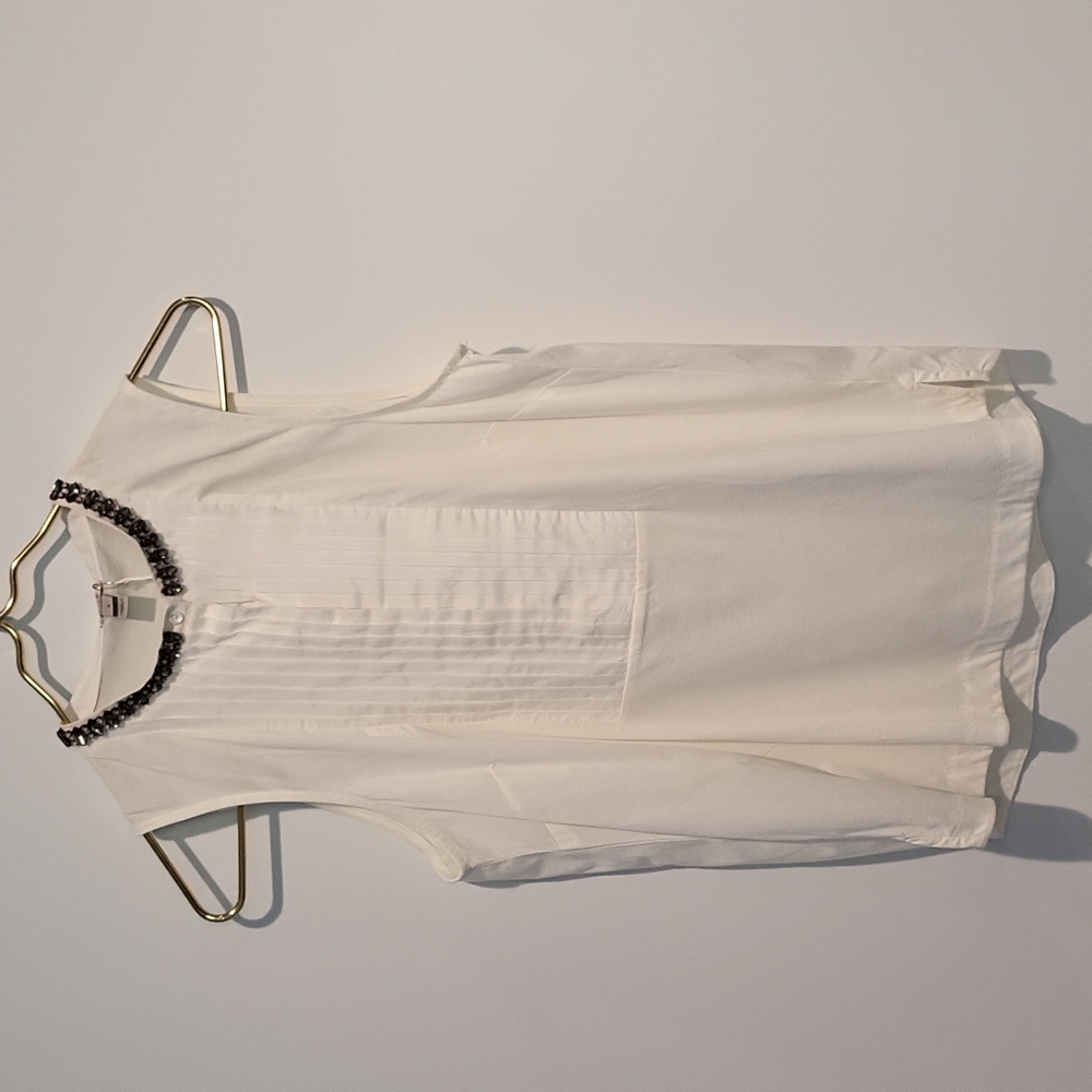 J Crew sleeveless blouse